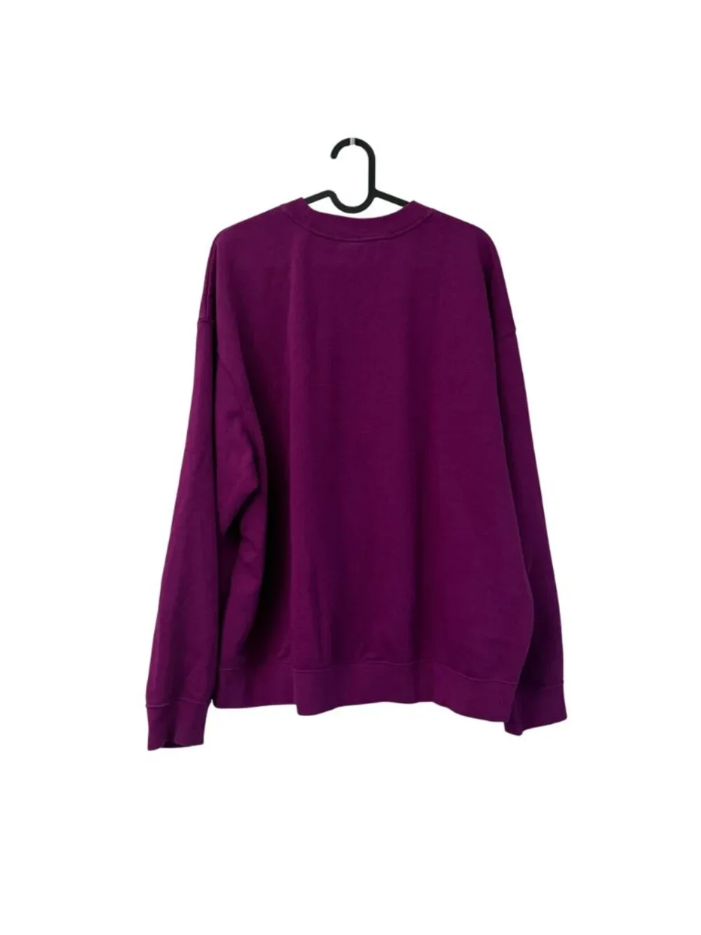 Nike Dri Fit Fuchsia Big Logo Oversized Crewneck Sweatshirt Womens Size Medium